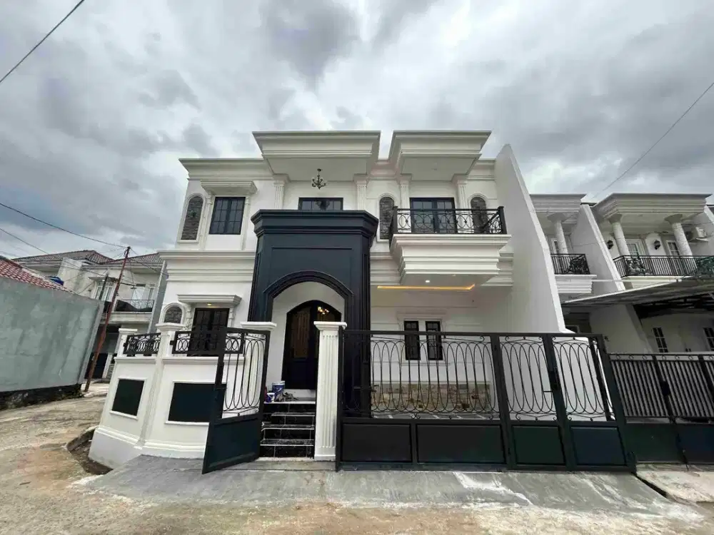 Rumah Mewah Modern Klasik Luas Dan Nyaman Di Kota Depok