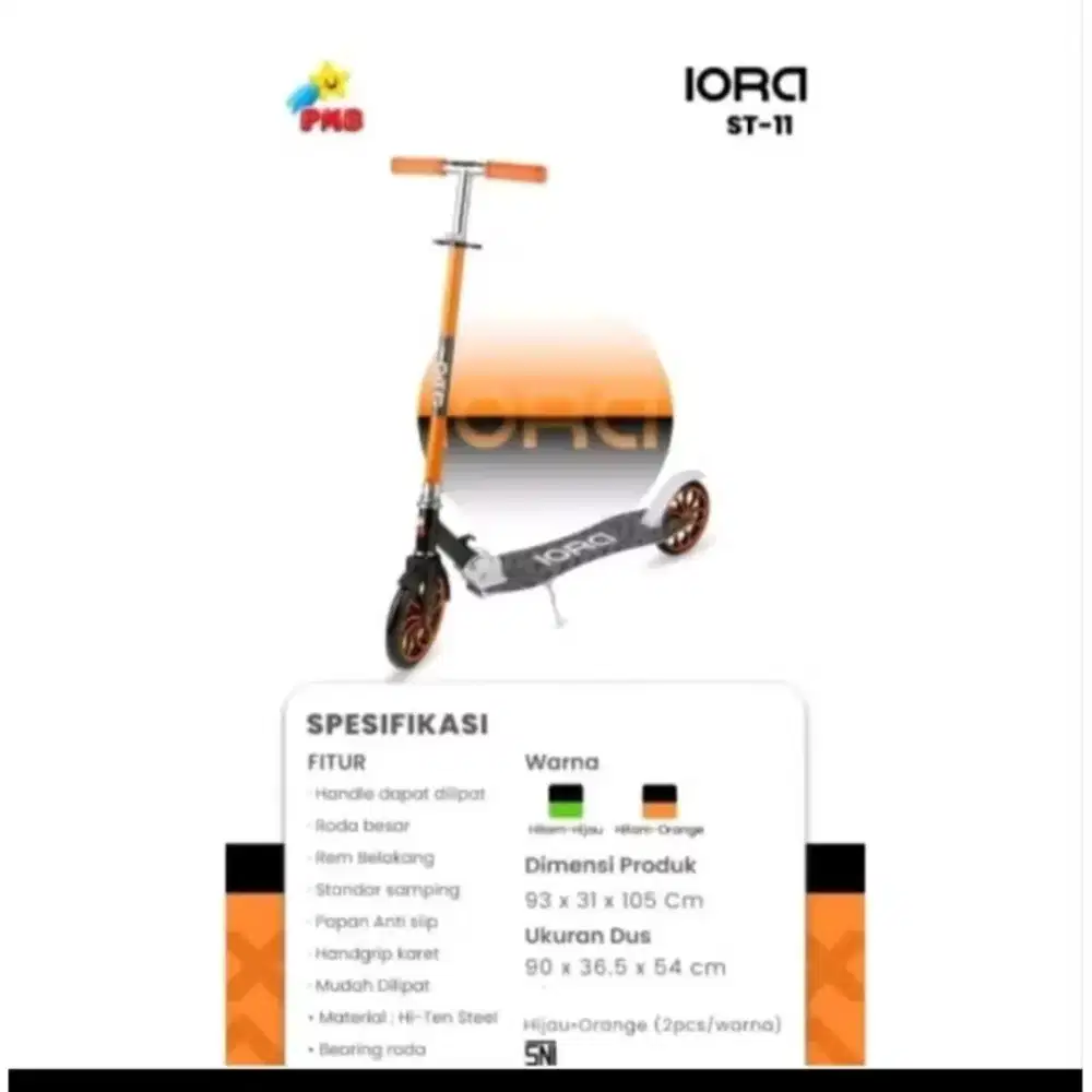 Skuter scooter otoped dewasa