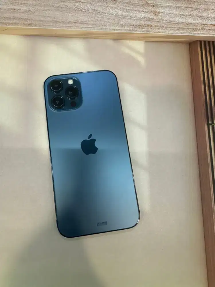 Apple iPhone 12 Pro Max 512GB Eks iBox Blue Lengkap