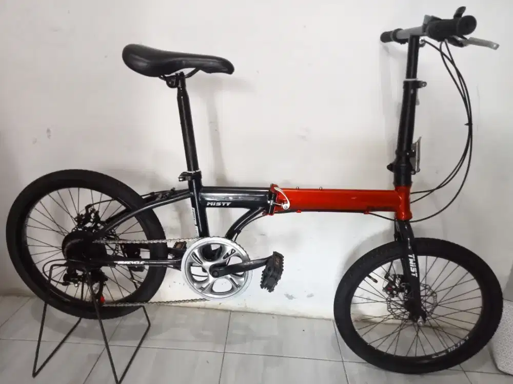 Sepeda lipat siap goes semua normal ukuran 20