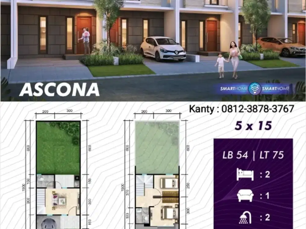 Ascona Maja free PPN 100%