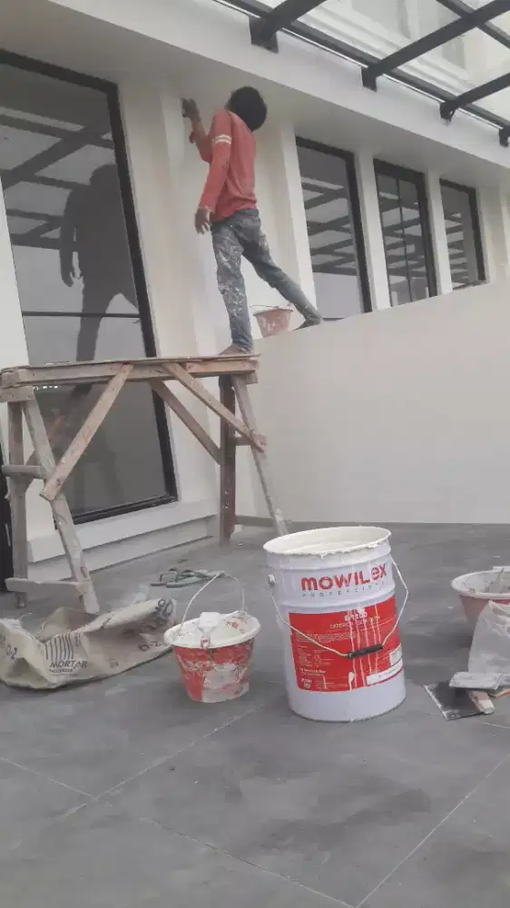 Menerima jasa cat tembok ( cat ulang rumah, ruko, kantor. Sekolah dll)