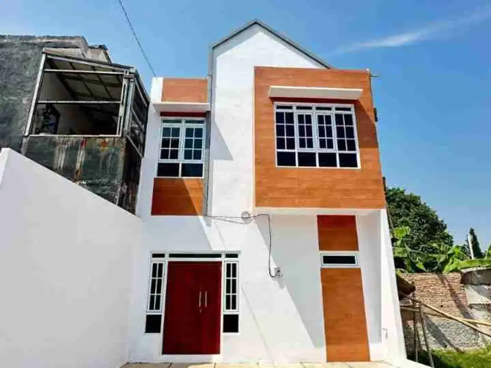 Hunian Asri 2 Lantai di Jatiasih kota Bekasi dengan konsep Scandinavia hanya 600 jutaan