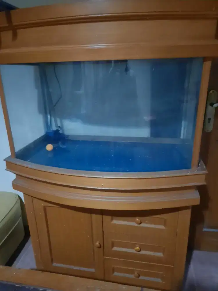 Akuarium aquarium fullsheet dengan mesin air