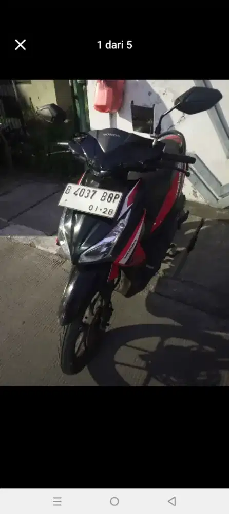 Jual motor Vario Agnes 2018