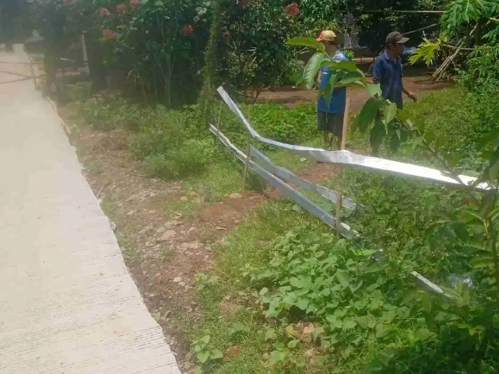 Tanah Murah 500m2 SHM Pinggir Jalan Dekat Stasiun Comuter Parung Panjang