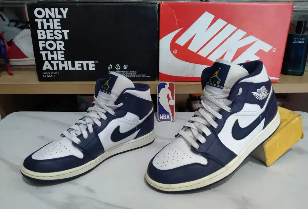 Nike Air Jordan AJ1 Gold Metalic