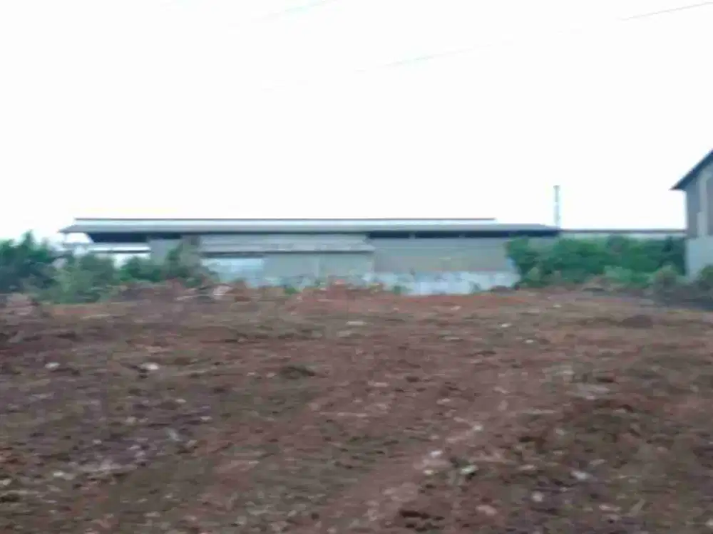 Lahan Luas Cocok buat Car Pool Di Tambun Bekasi