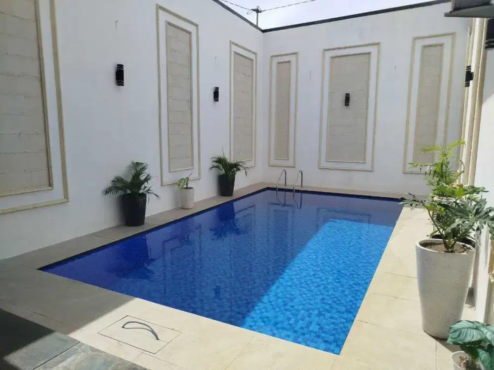Rumah Mewah Private Pool  Furnished Sumber Banjarsari Solo
