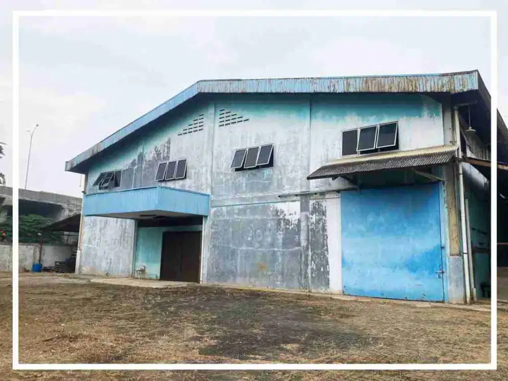 GUDANG CIBITUNG EX PABRIK DI KAWASAN INDUSTRI LT 2515 m2, Bekasi