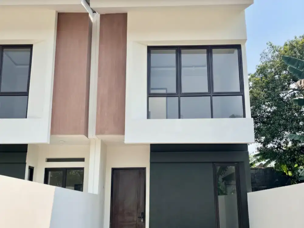 Hunian 2 lantai dengan konsep Garden Inside di Jatiasih kota Bekasi