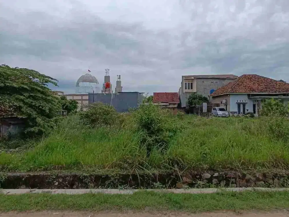 Tanah 370 meter di belakang kantor camat tanjung senang