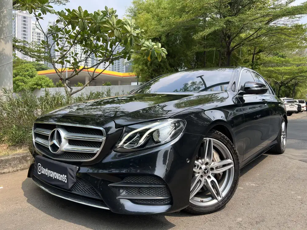 TDP50JT KM.33.0000 E300 / E 300 AMG LINE 2019/2018 BLACK ON BLACK