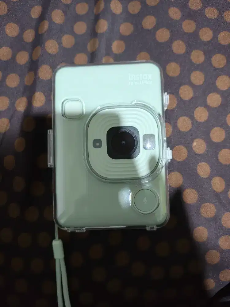 Instax Mini LiPlay Mint Green Mulus – Jarang Pakai, Siap Pakai!