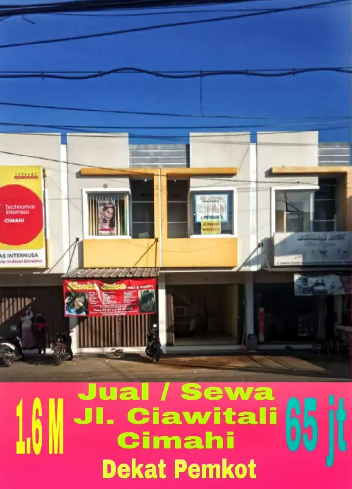 Ruko Cimahi , Pinggir Jalan , Ruko