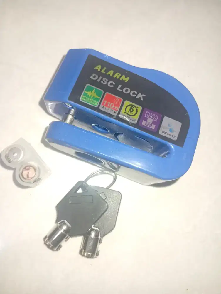 Gembok sepeda motor alarm