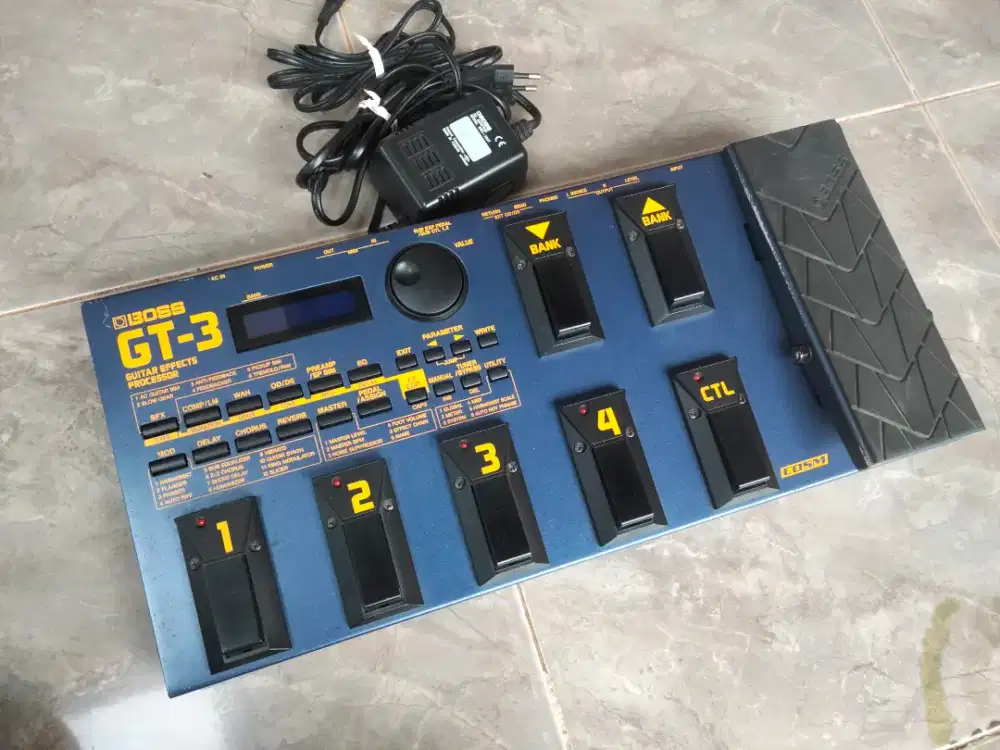 Boss gt3 mulus Adaptor original