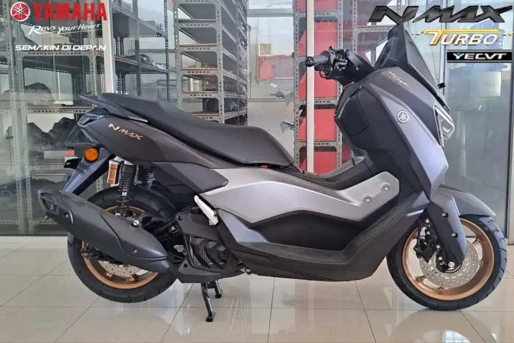 [ Motor Baru ] Nmax turbo non abs keyles conected hitam