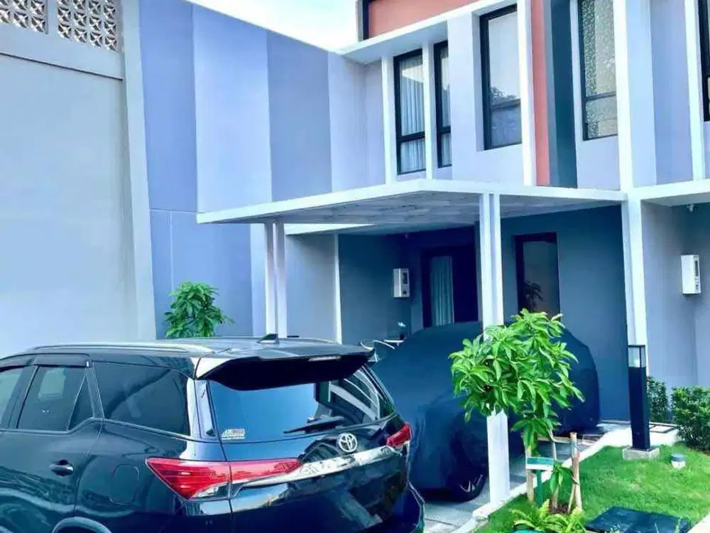 DIJUAL RUMAH CANTIK FULL FURNISH CLUSTER BARONI GADING SERPONG