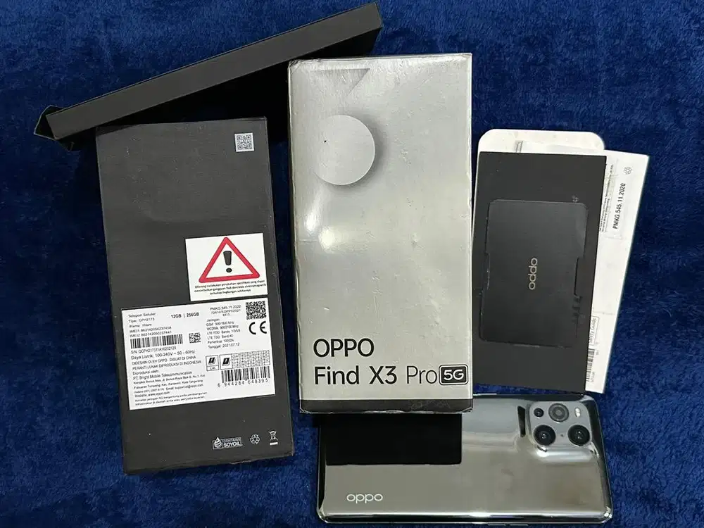 Hp Oppo Find X3 Pro 12/256GB Fullset