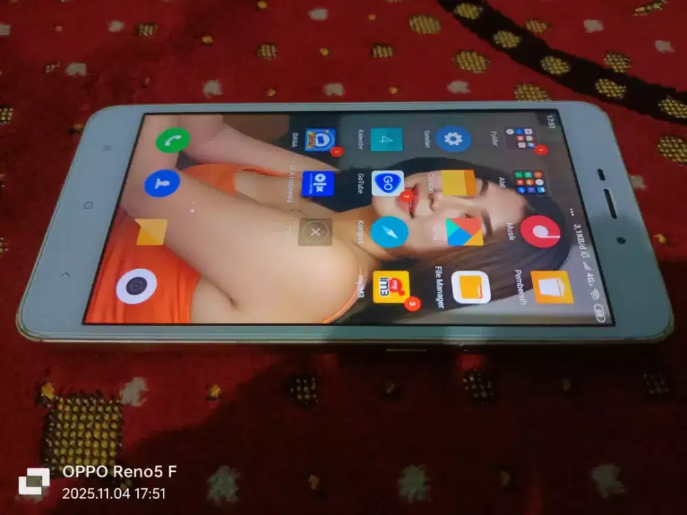 Xiaomi redmi 4a prime 2/32 layar 5 inchi normal