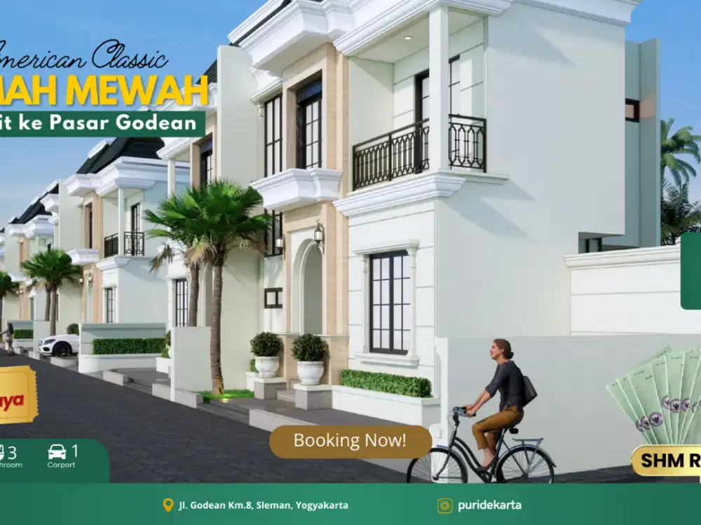 Rumah Murah Dekat  Kampus Universitas 'Aisyiyah SHM -IMB Godean Sleman