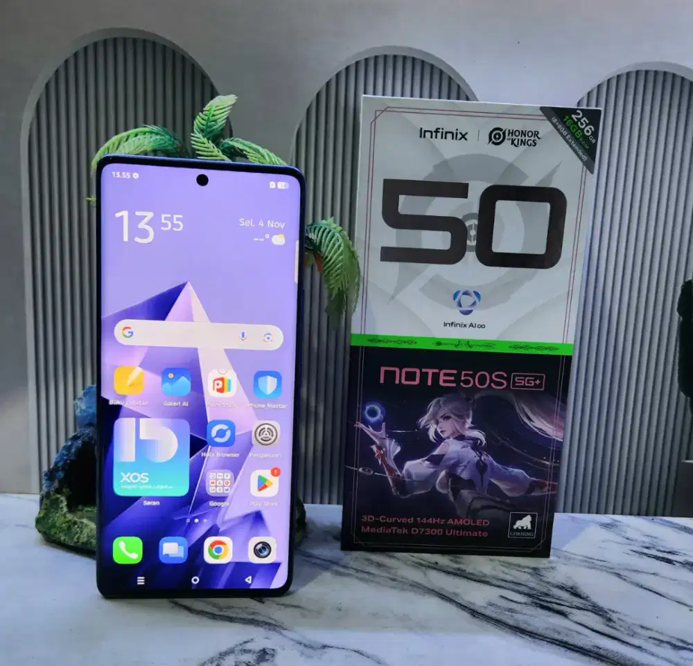INFINIX NOTE 50s 5G+ - RAM 8/256 || SECOND / BEKAS