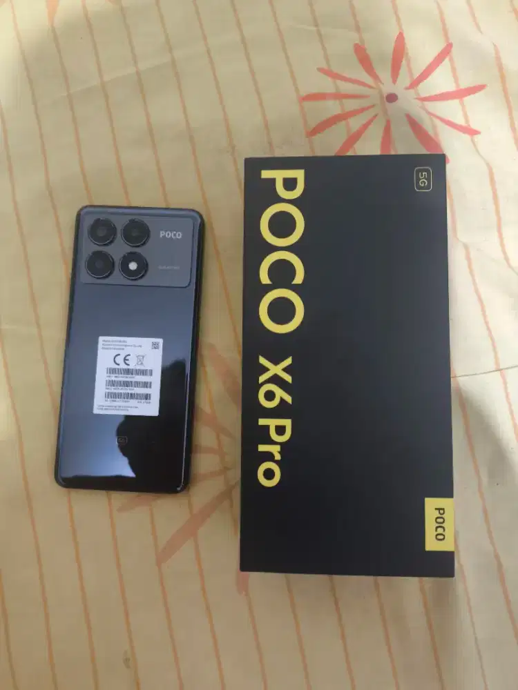 Poco x6 pro 5g 12/512 fullset second