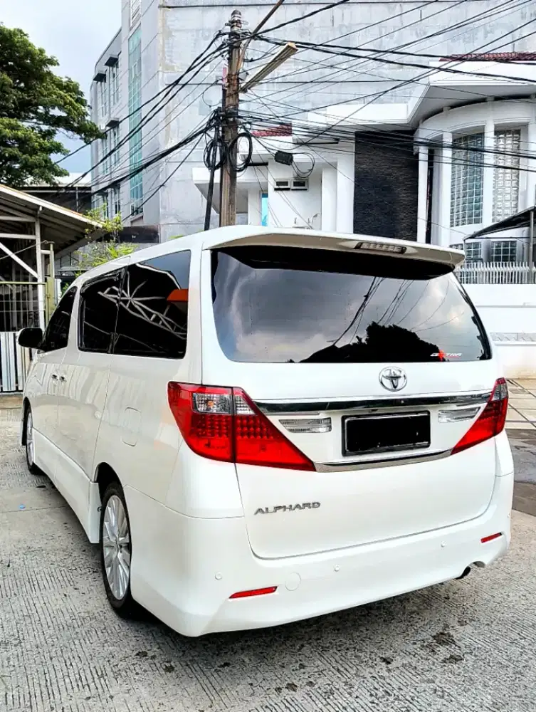 Alphard SC 2.4G Premium Sound 2014 /3 pajak on baru diperpanjang