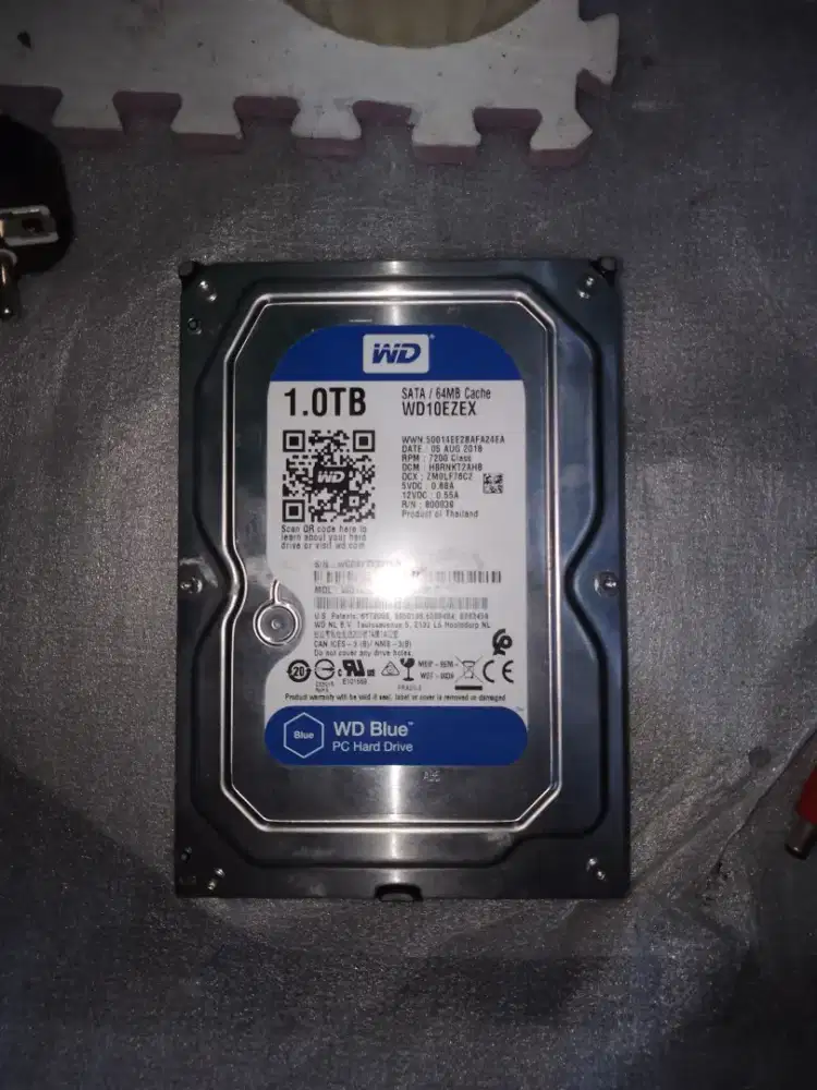 Hardisk 1tb, noken, mulus, khusus untuk komputer, PC aja