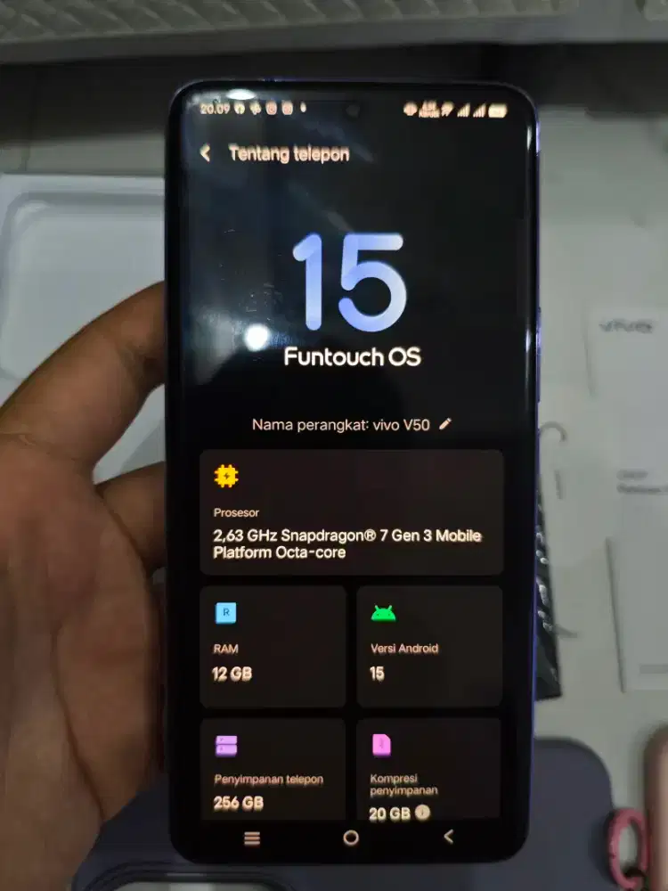 Vivo v50 12/256 purple