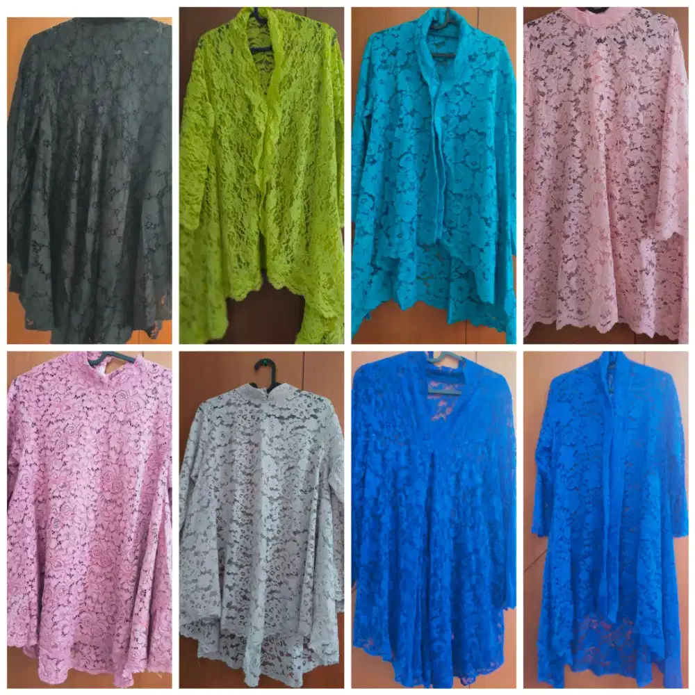 Atasan kebaya baru dan preloved