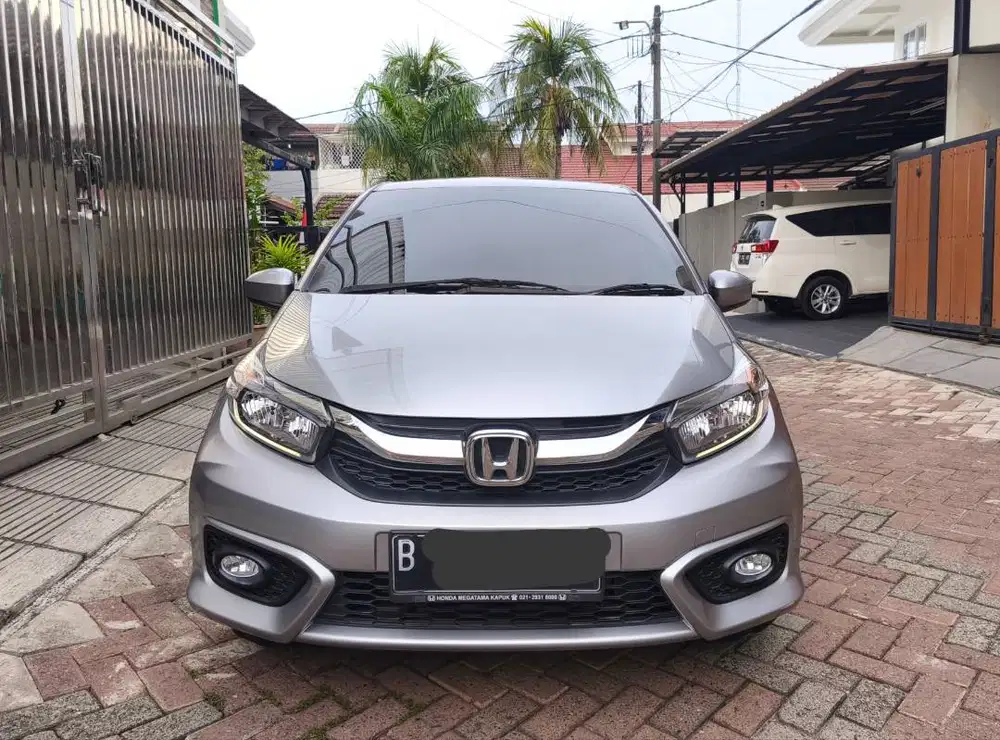 KM 21rb Honda Brio E CVT AT 2022 2023 Full Original Like New