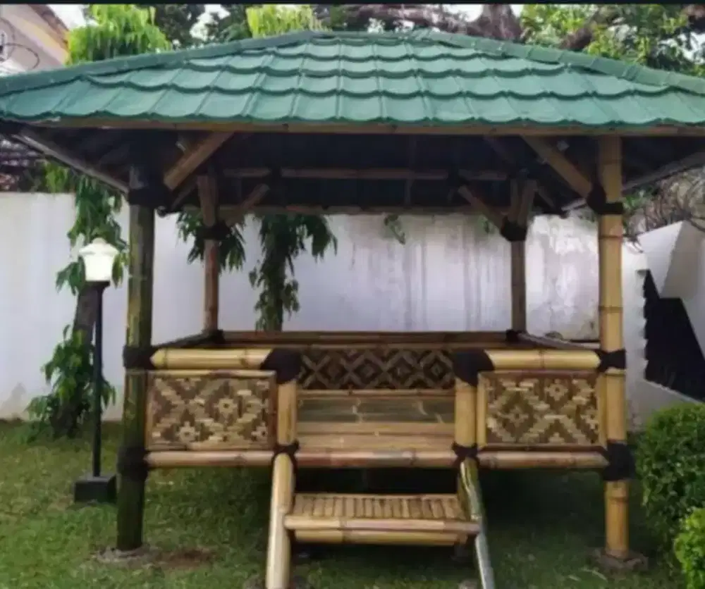 Terima jasa pembuatan saung