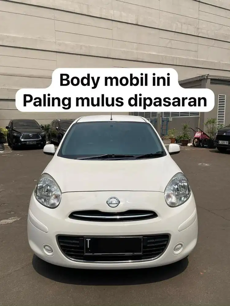 Jual Nissan March Matic 2011 K13 Putih