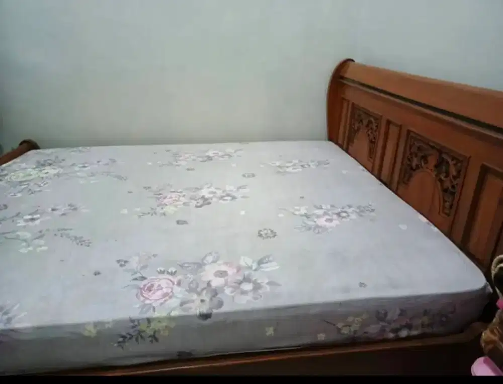 Ranjang Kayu Jati 160X200