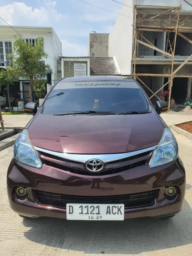 Avanza G manual 2014
Mesin bagus sehat terawat