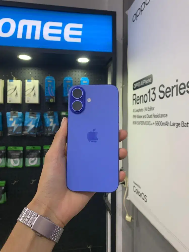 Iphone 16 128 GB Ibox, Garansi Aktif - Mei 2026