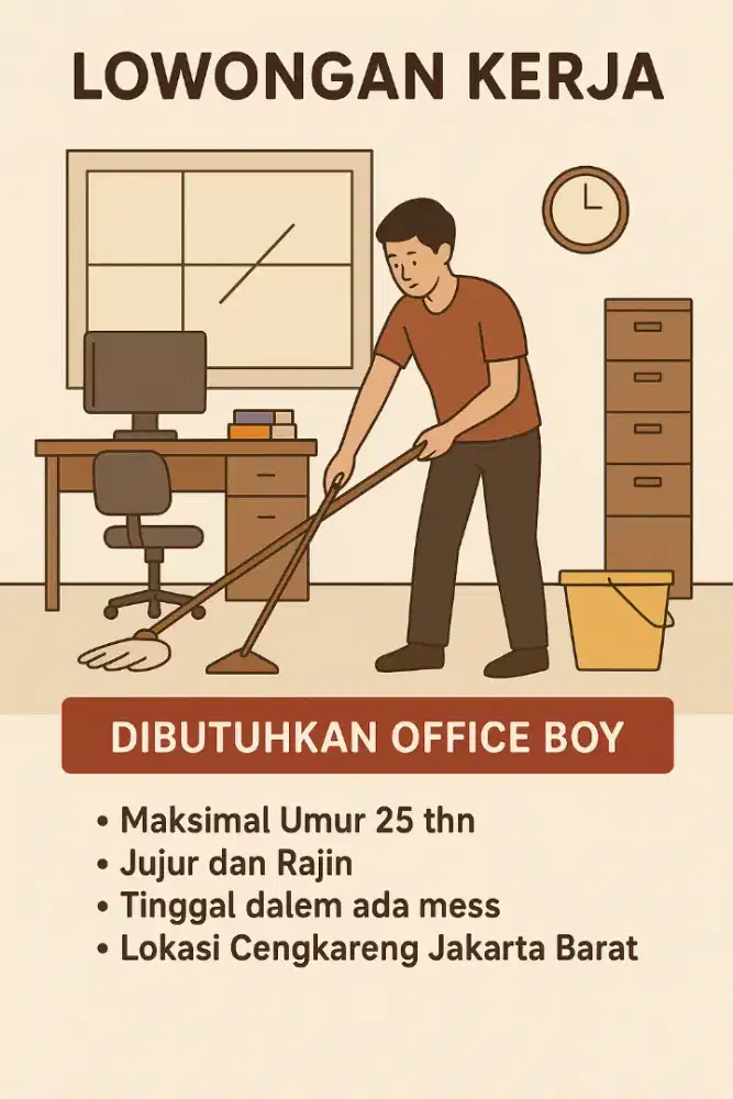 Lowongan Office Boy