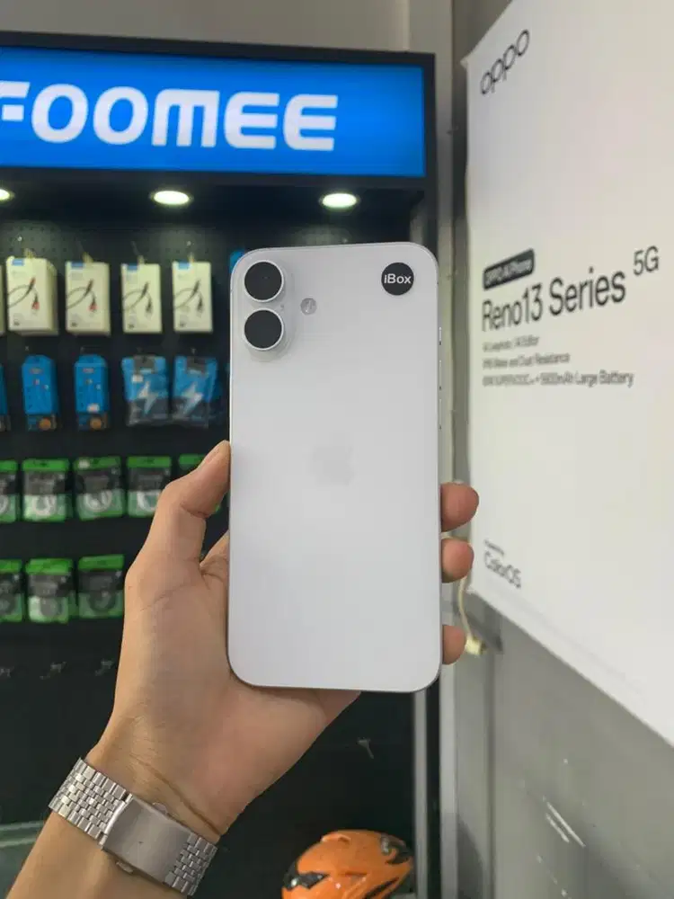 Iphone 16 Plus 128 GB Ibox, Garansi Aktif - April 2026