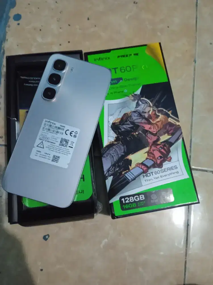 Infinix hot 60 pro ram 8/128 baru di pake 5 hari