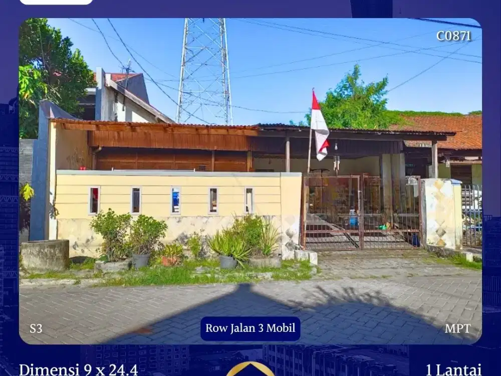 JUAL RUMAH KOST MOJOARUM SURABAYA SHM HARGA TERMURAH