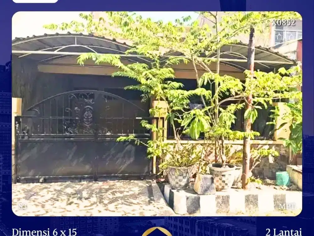 JUAL RUMAH RUNGKUT MENANGGAL SURABAYA