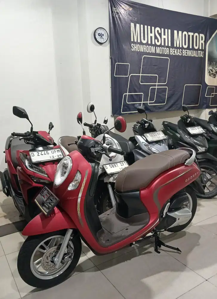 SCOOPY PRESTIGE KEYLESS 2023, SEPERTI BARU KM 8 RIBU, MUHSHI MOTOR.