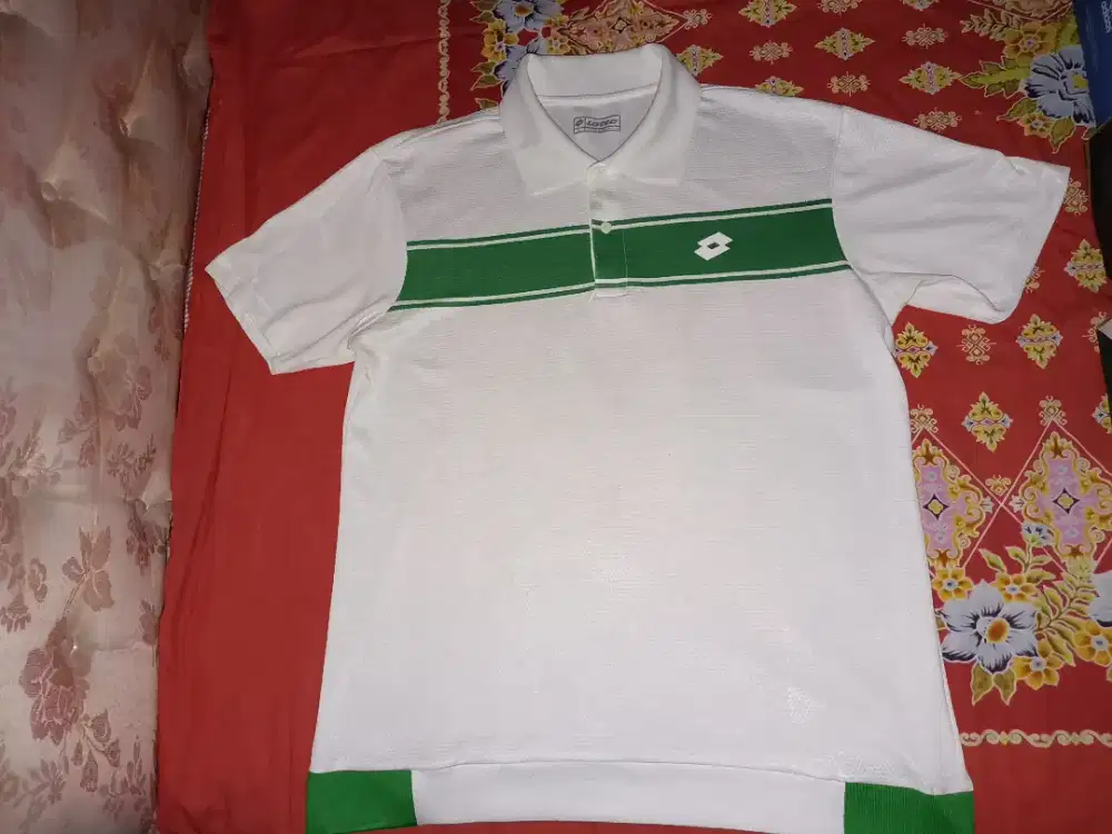 Baju Atasan Pakaian Polo Shirt Lotto Original