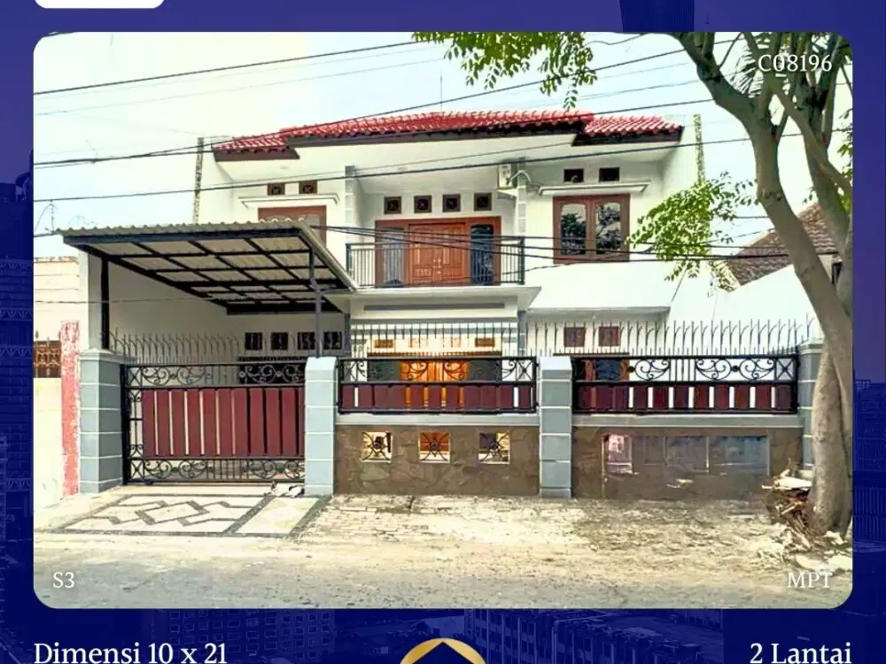 JUAL RUMAH BABATAN PANTAI SURABAYA SHM