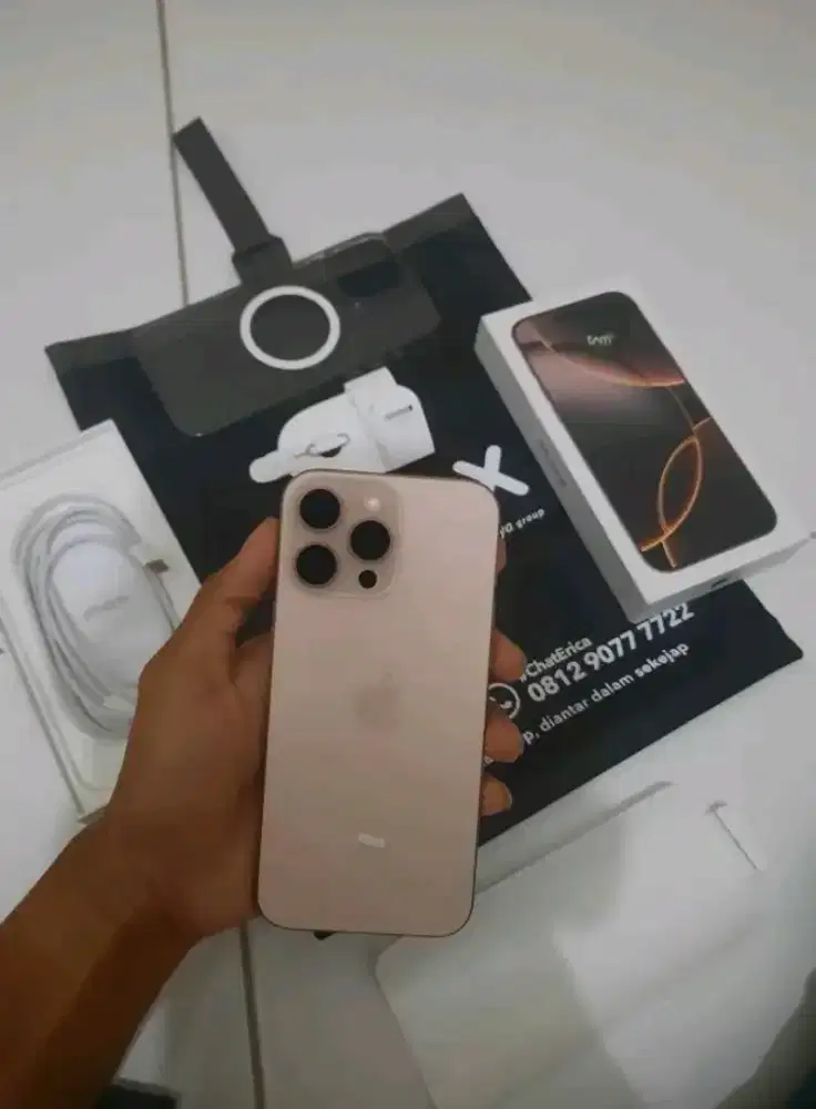 iPhone 16promax 256 ibox mlus kinclong