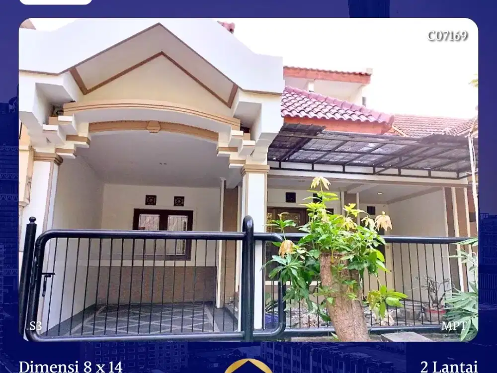 JUAL RUMAH PERMATA SAFIRA REGENCY SHM DKT UNESA WIYUNG LAKARSANTRI