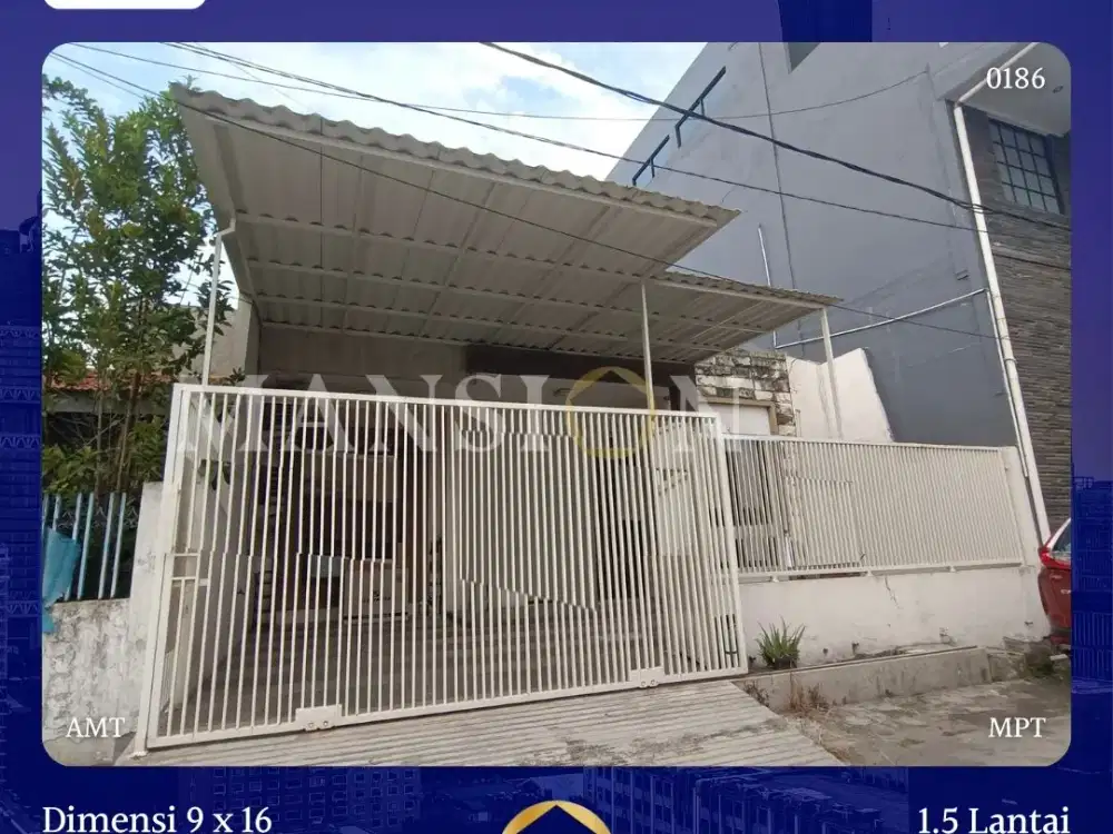 JUAL RUMAH BABATAN PANTAI SURABAYA SHM LEBAR 9 TERMURAH