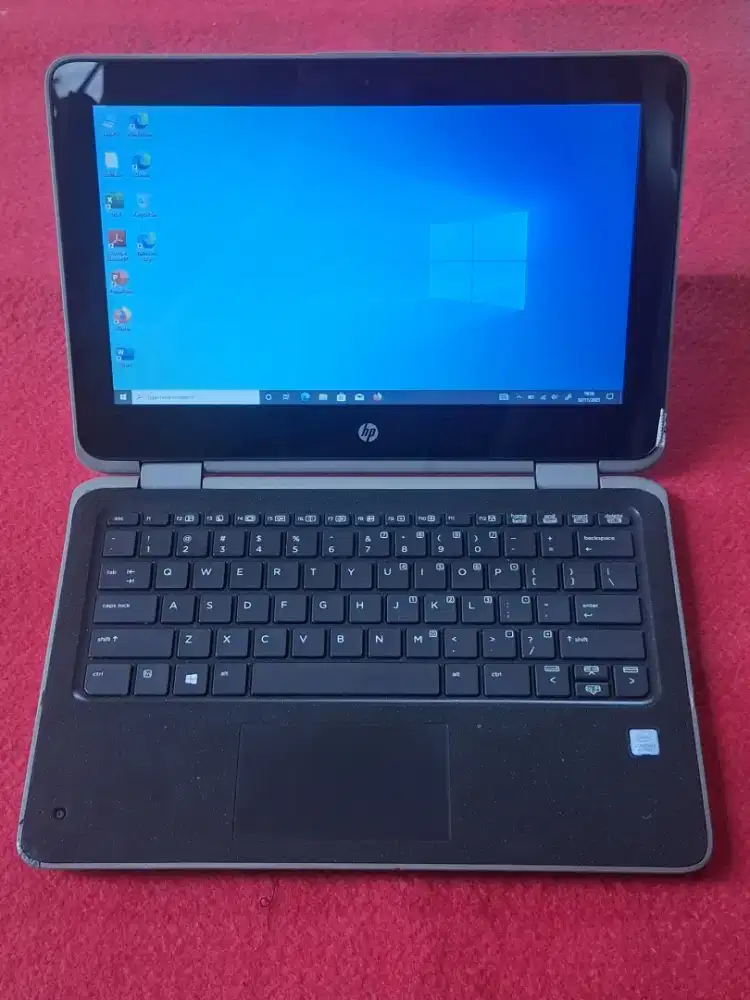 jual cepat HP x360 tablet 2in 1 inter setara i3 gen 8